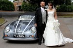 Cô dâu tự ‘chế’ xe Porsche 356 cho ngày cưới